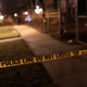 Police investigate the scene of a shooting where a 23-year-old woman was shot in the chest and hand and a 25-year-old man was shot in the leg on Jan. 1, 2017, in Chicago. The two were shot just before midnight on Dec. 31, 2016, making them the last of more than 4,000 people shot in the city in 2016 and ending one of the most violent years in the city in two decades.
Scott Olson/Getty Images
